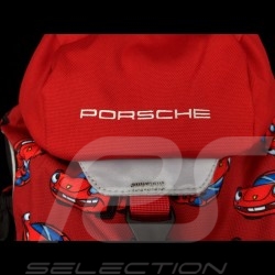 Porsche Rucksack für Kinder leicht und widerstandsfähig Schwarz / rot / grau Porsche WAP0401030LKID