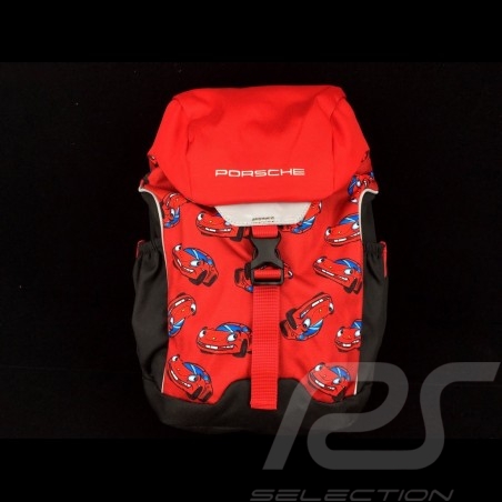 Sac Porsche à dos Enfant léger et résistant Noir / rouge / gris Porsche WAP0401030LKID Kid backpack Kinder rucksack