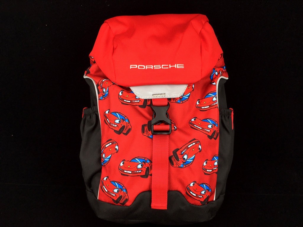 red backpack kids