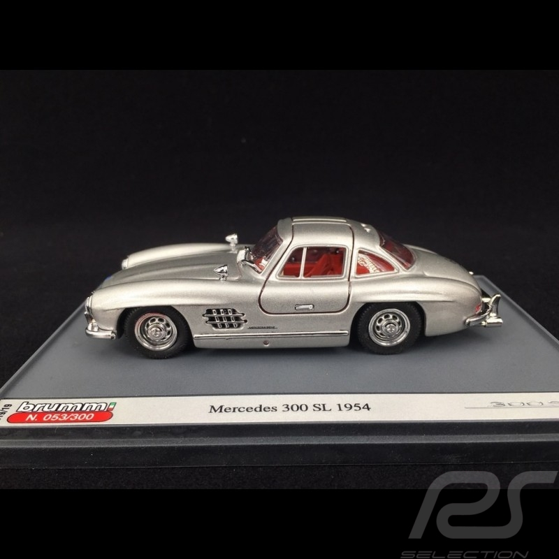 Mercedes 300 SL 1954 silber 1/43 Brumm S1919