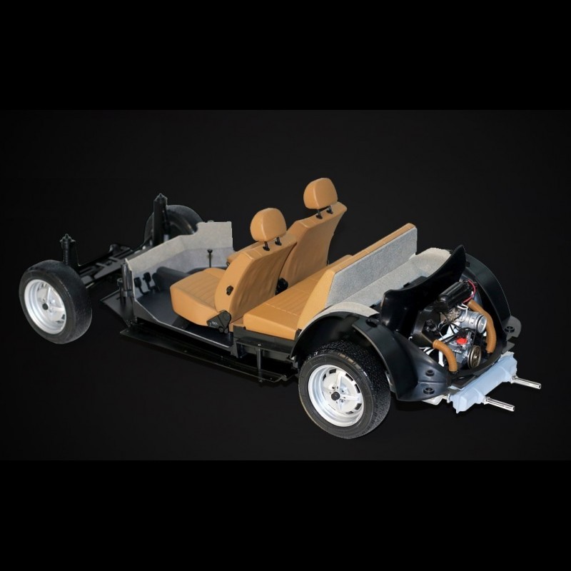 Miniature MINICHAMPS 1/43 - Volkswagen Coccinelle 1300 Cabriolet Rouge