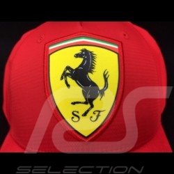 Ferrari cap crest emblem red