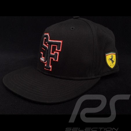 Ferrari cap Scuderia Ferrari logo schwarz