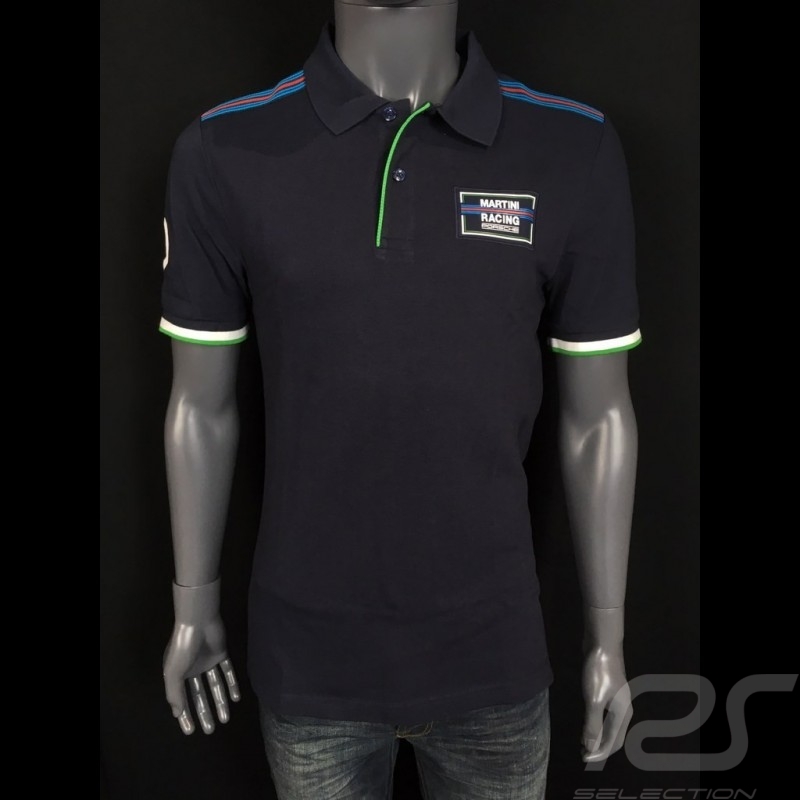 Porsche polo shirt Martini Racing Collection 917 Dunkelblau WAP922LMRH