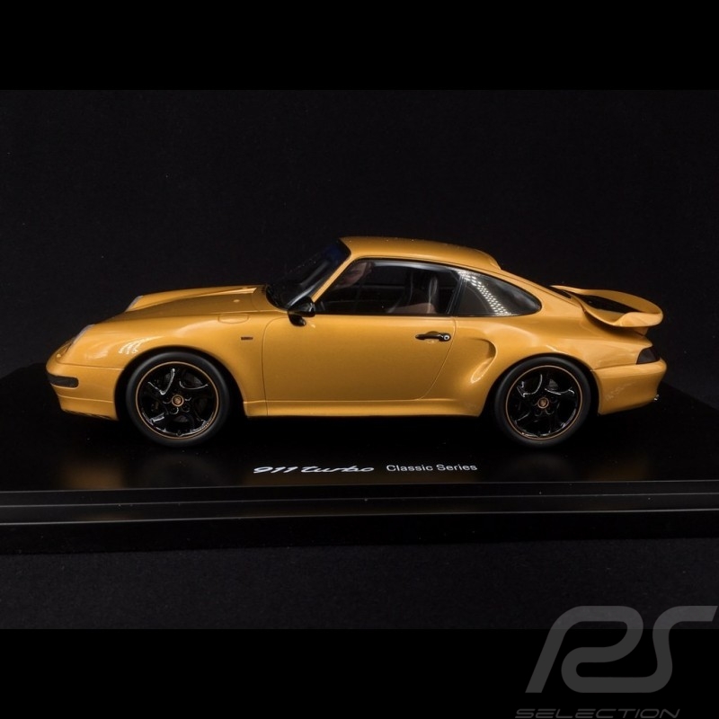 Porsche 911 Turbo S Project Gold typ 993 Porsche Classic 1/18 Spark WAX02100993