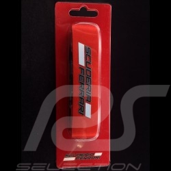 Porte-clés Ferrari lanière rouge