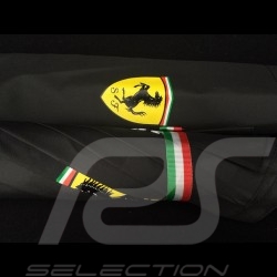 Parapluie Ferrari motif carbone noir
