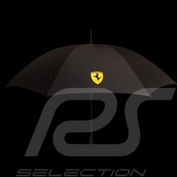 Parapluie Ferrari motif carbone noir