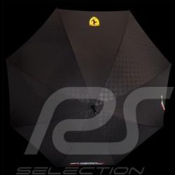Ferrari Regenschirm Kohlefaser-Muster Schwarz