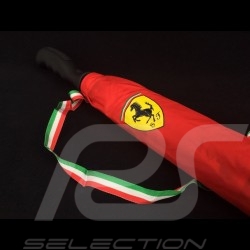 Ferrari Umbrella XL carbon pattern red