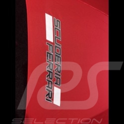 Ferrari Umbrella XL carbon pattern red