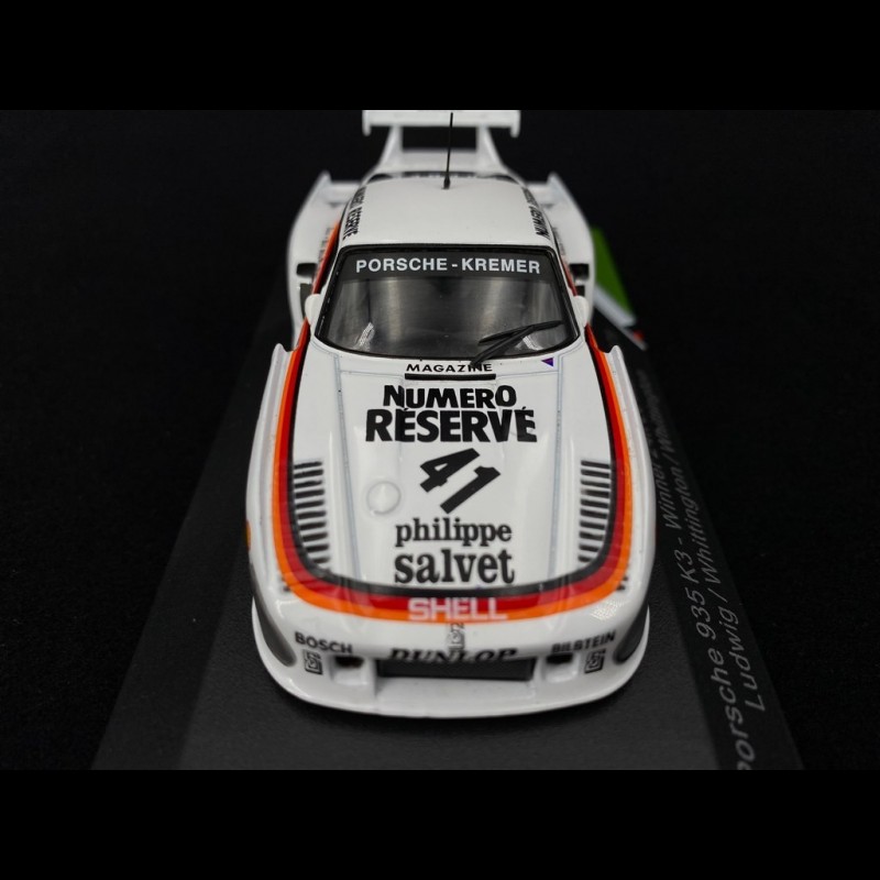Porsche 935 K3 N°60 – 24h Du Mans 1982 – Écurie Charles Ivey Racing – 1/43 Record – Résine