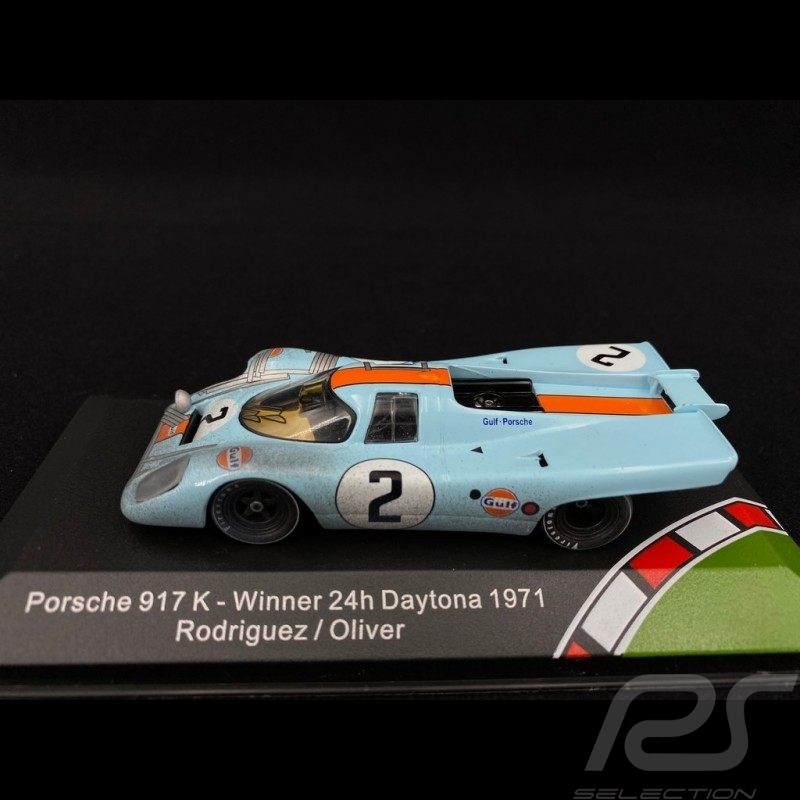 Porsche 917 K n° 2 Gulf Winner Daytona 1971 finish line 1/43 CMR CMR43003