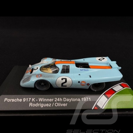 Porsche 917 K n° 2 Gulf Sieger Daytona 1971 finish line 1/43 CMR CMR43003