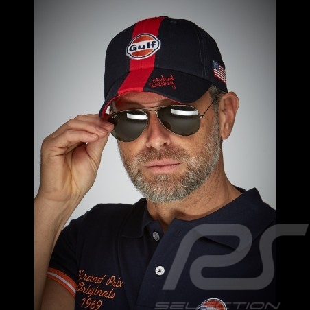 Cap Gulf Steve McQueen Le Mans marineblau - Herren
