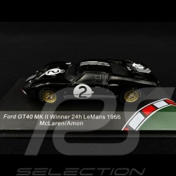 Ford GT40 Mk II n° 2 Sieger Le Mans 1966 1/43 CMR CMR43054