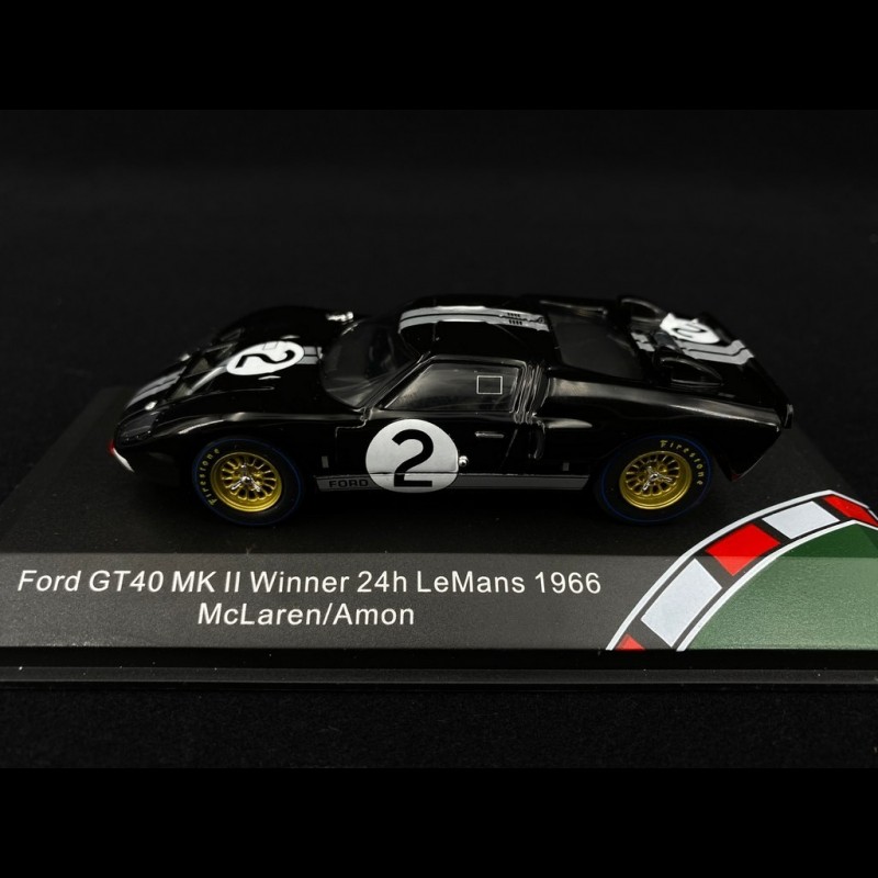 CMR FORD GT40 MKII N2 WINNER LM 1966 B.MC LAREN-C.AMON 1:43 MODELLINO AUTO CMR 