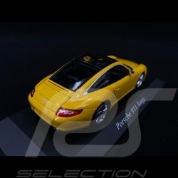 Porsche 911 type 997 Targa 2006 jaune 1/43 Minichamps 940066161
