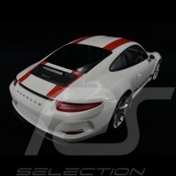 Porsche 911 R type 991 white / red 1/12 Minichamps 125066320