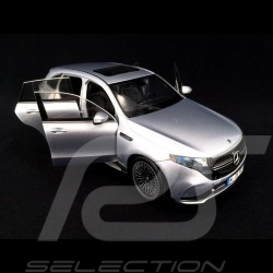 Mercedes-Benz EQC 400 4matic 1/18 NZG 983/55 Gris argent métallisé Siver grey metallic Silbergrau