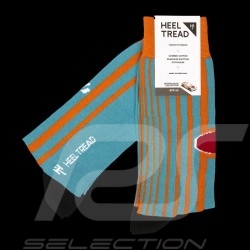 Chaussettes NASCAR n° 43  bleu Gulf / orange - mixte socks socken