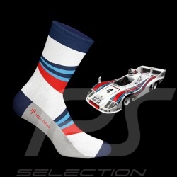 Martini 936 Socken blau / rot / weiß - Unisex