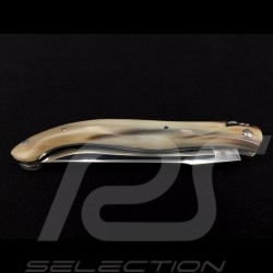 Folding knife "The Laguiole Coupé" solid horn made with pieces coming from Porsche 10cm Laguiole L0512P1I