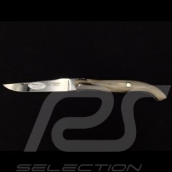 Folding knife "The Laguiole Coupé" solid horn made with pieces coming from Porsche 10cm Laguiole L0512P1I