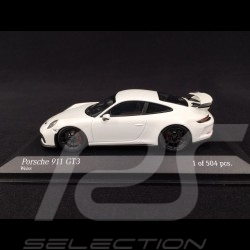 Porsche 911 GT3 Typ 991 2017 blanche white weiß 1/43 Minichamps 410066026