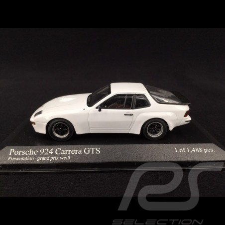 Porsche 924 GTS 1981 blanc 1/43 Minichamps 400806600