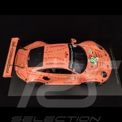 Porsche 911 RSR type 991 n° 92 "Cochon rose" Vainqueur Winner Sieger Le Mans 2018 1/12 Spark 12S012 Pink Pig Rosa Sau