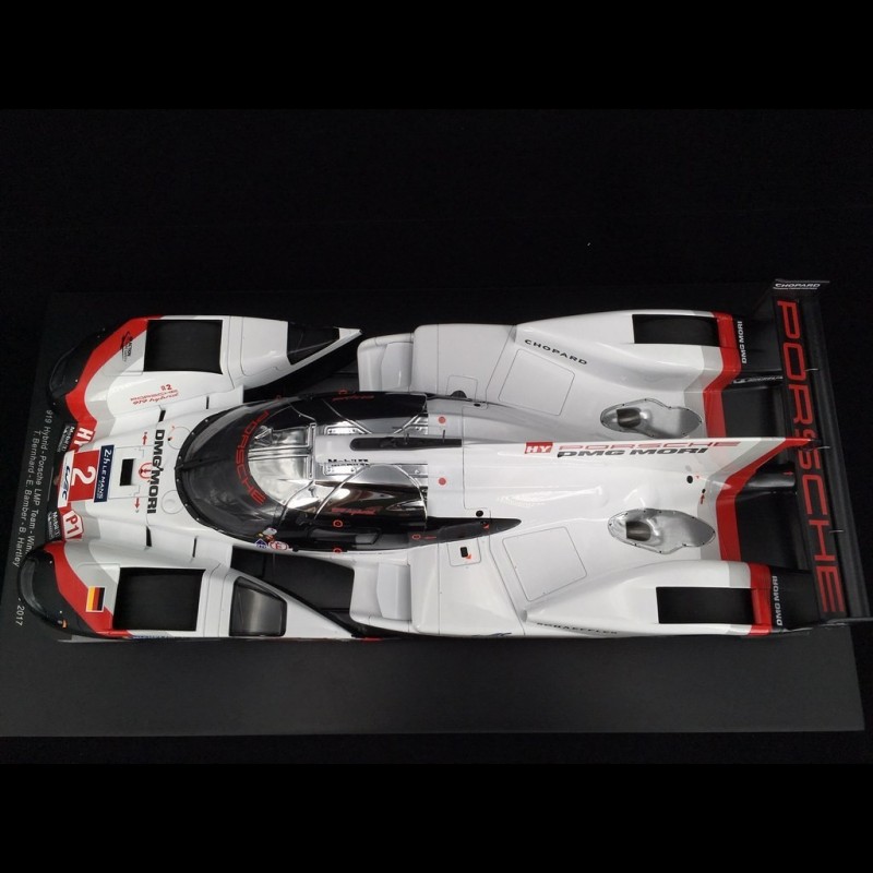 PORSCHE 919 HYBRID N°2 LE MANS 2017 SPARK 1:43 arrivée 1er de refer