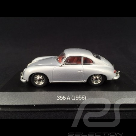 Porsche 356 A Coupé 1956 silver 1/43 Minichamps WAP020ST310