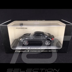 Porsche Cayman S Porsche Design Edition 1 2007 noir black schwarz 1/43 Minichamps 400065622