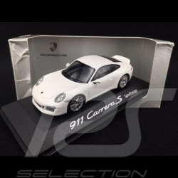 Porsche 911 Type 991 Carrera S Sport Design blanc white weiß 1/43 Minichamps WAP0201140D