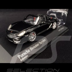 Porsche Boxster Spyder noir black schwarz 1/43 Minichamps 400069300