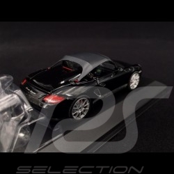 Porsche Boxster Spyder noir black schwarz 1/43 Minichamps 400069300