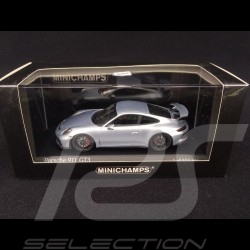 Porsche 911 GT3 Typ 991 2017 silber 1/43 Minichamps 413066032