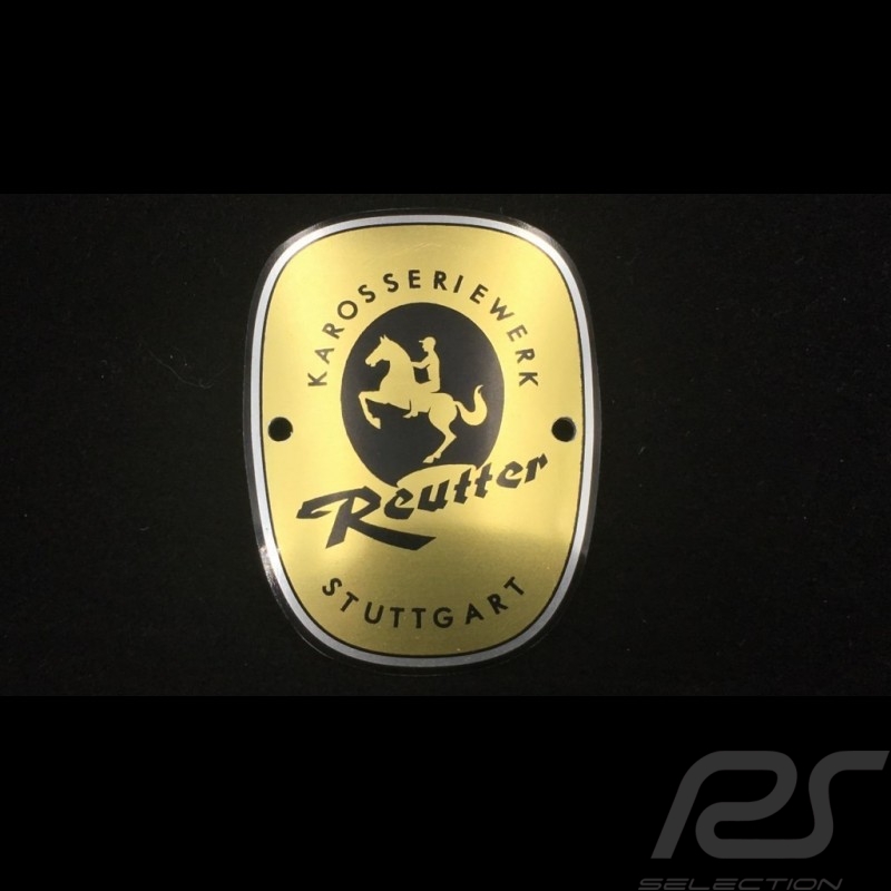 Porsche 356 body plate Reutter 1961 - 1963