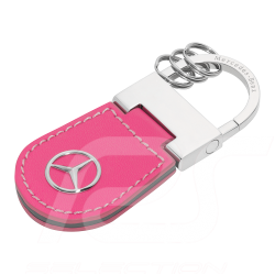 Mercedes keyring Peking leather pink Mercedes-Benz B66952638