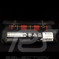 Trousse à outils Porsche Classic pour 911 F pied de poule pepita / cuir
