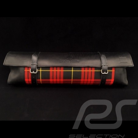Trousse à outils Porsche Classic pour 911 F pied de poule pepita / cuir