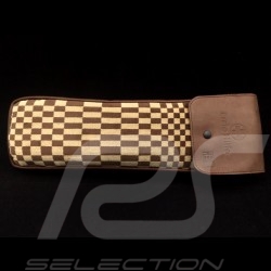Trousse à outils Porsche Classic pour 911 F pied de poule pepita / cuir