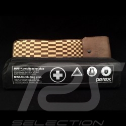 Trousse à outils Porsche Classic pour 911 F pied de poule pepita / cuir