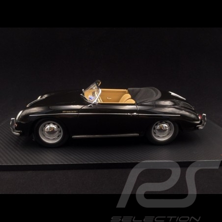 Porsche 356 A Speedster Intermeccanica Top Gun noir 1/12 Truescale TSM120001