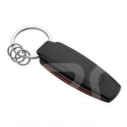 Porte-clés keyring Schlüsselanhänger Mercedes typographie AMG liseré rouge typography red border typografie roter rand Mercedes-