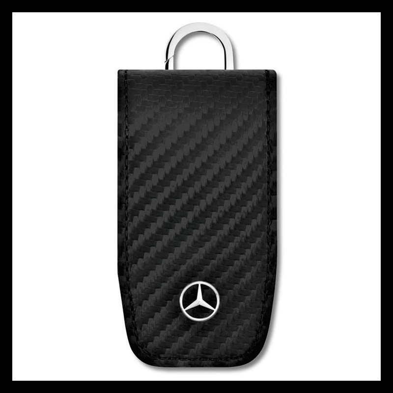 Mercedes Keyring Key Cover 5th Gen. Leather White Mercedes-Benz B66958405