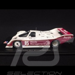 Porsche 962 n° 85 Winner Del Mar 1987 1/43 Spark US086