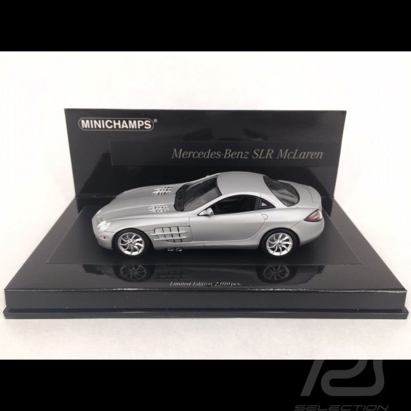 Mercedes-Benz SLR McLaren 2004 argent silver silber 1/43 Minichamps 436033021