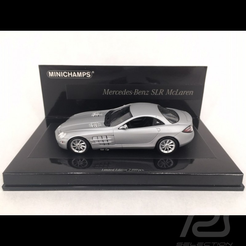 Mercedes-Benz SLR McLaren 2004 silver 1/43 Minichamps 436033021